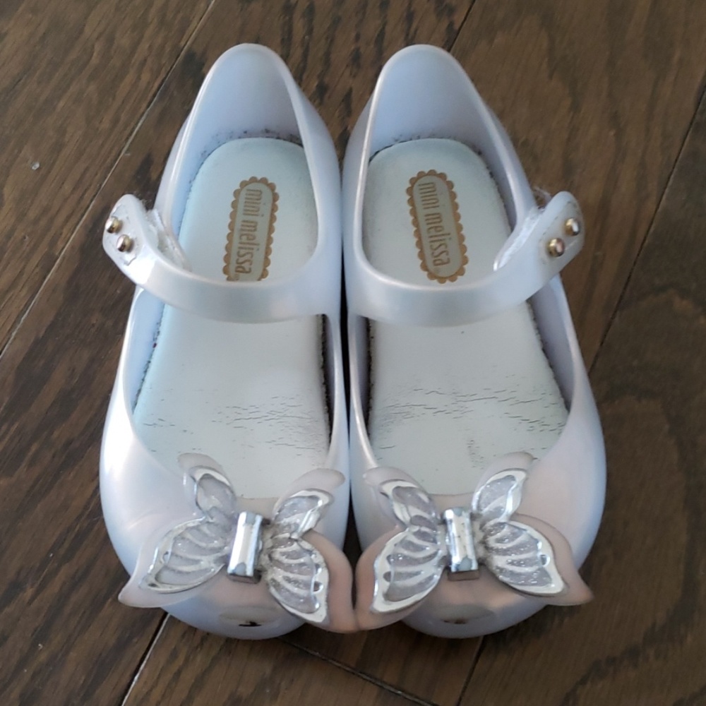 Mini Melisaa girls butterfly shoes